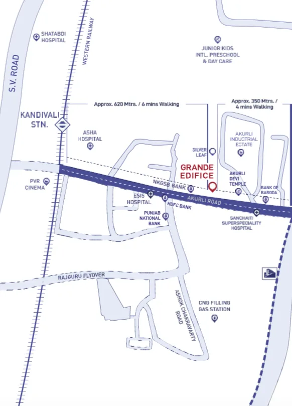 Grande Edifice, Kandivali East — floor plan 2