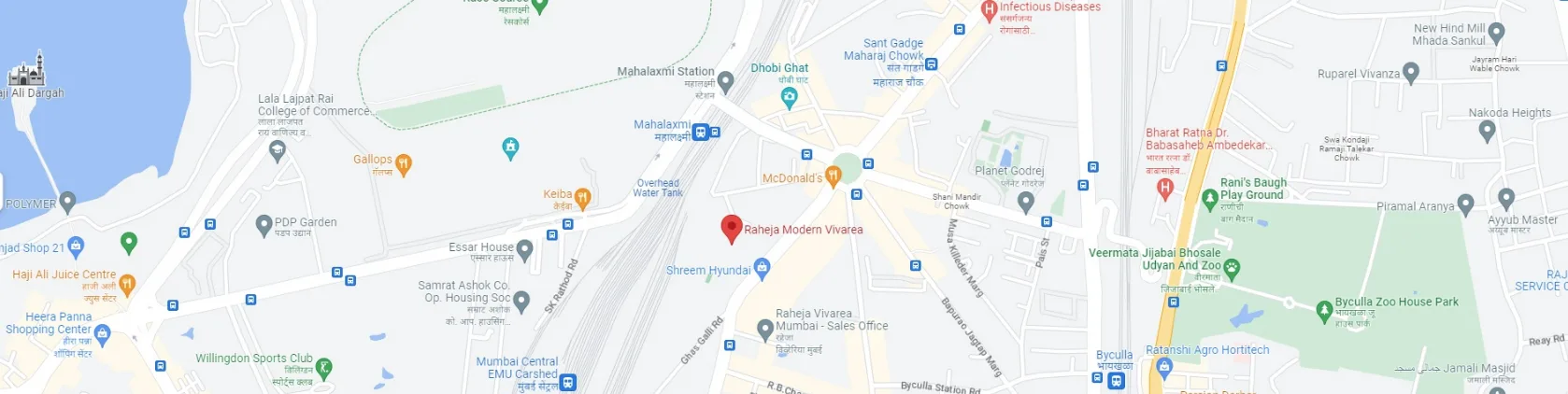 Raheja Modern Vivarea North, Mahalaxmi — floor plan 1