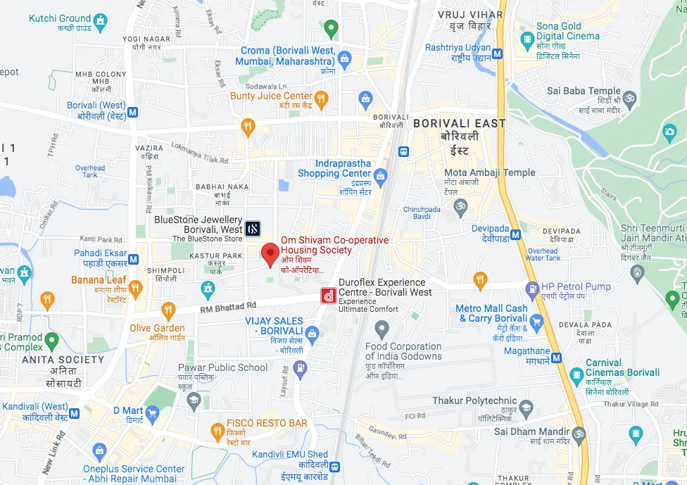 Chaitanya Om Shivam, Borivali West — floor plan 2