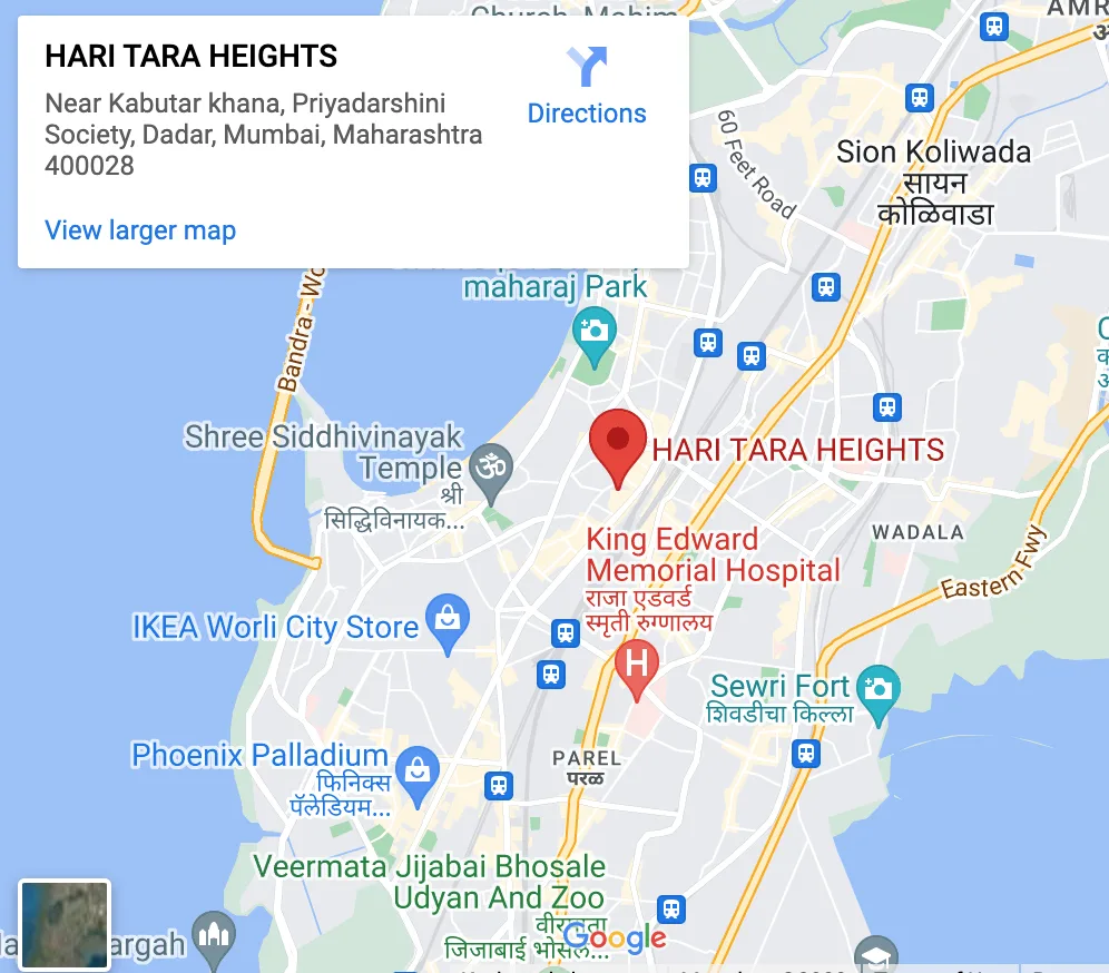 Hari Tara Heights, Dadar West — floor plan 2