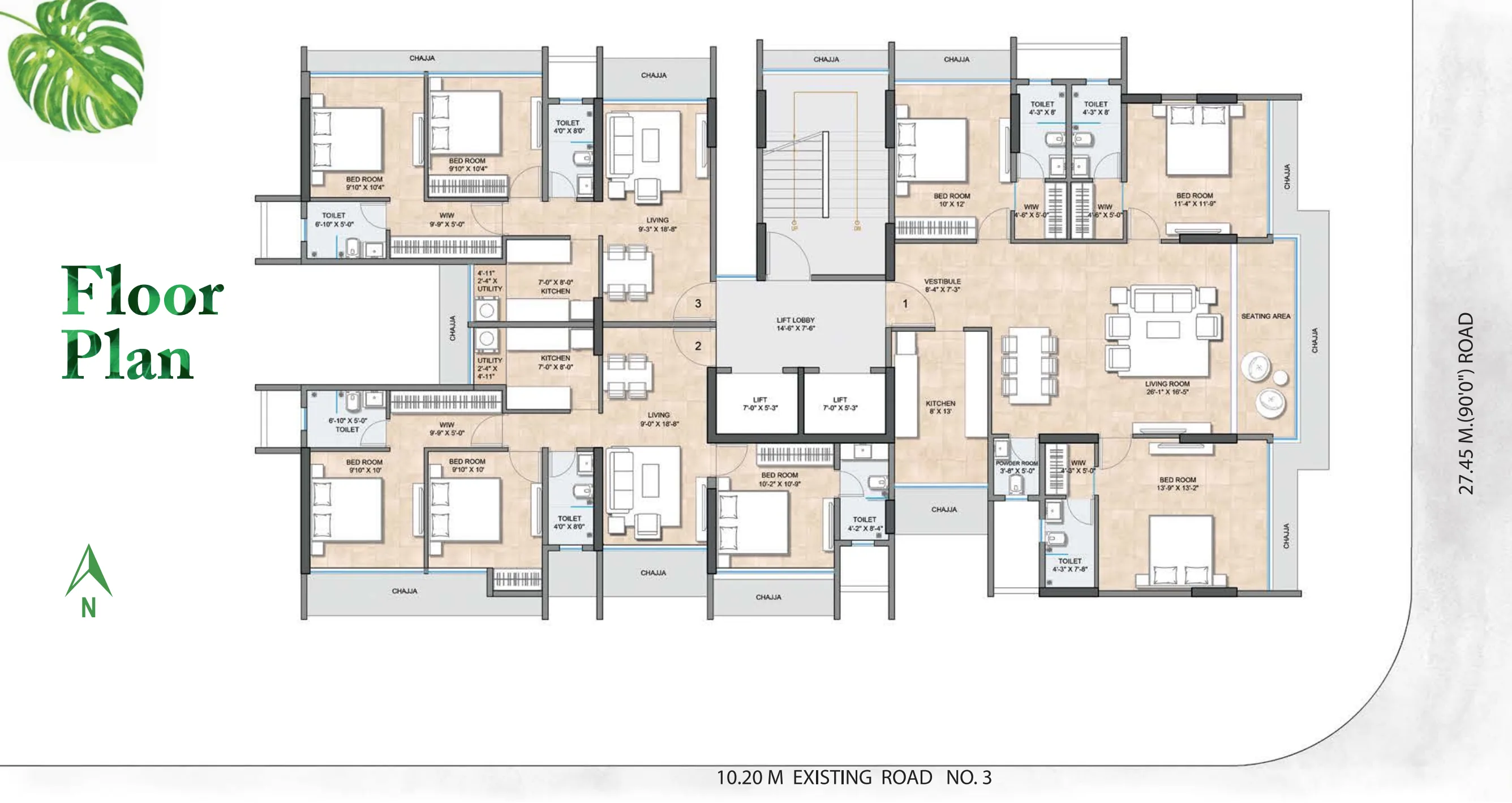 Aim Avenue, Jogeshwari — floor plan 1