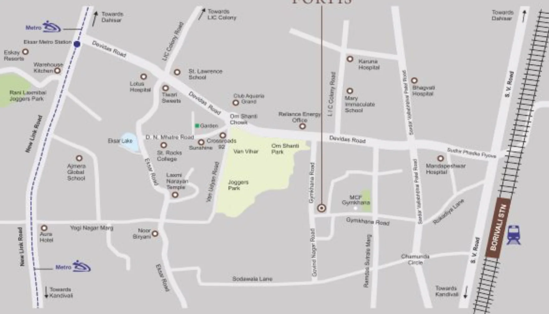 Rite Fortis, Borivali West — floor plan 2