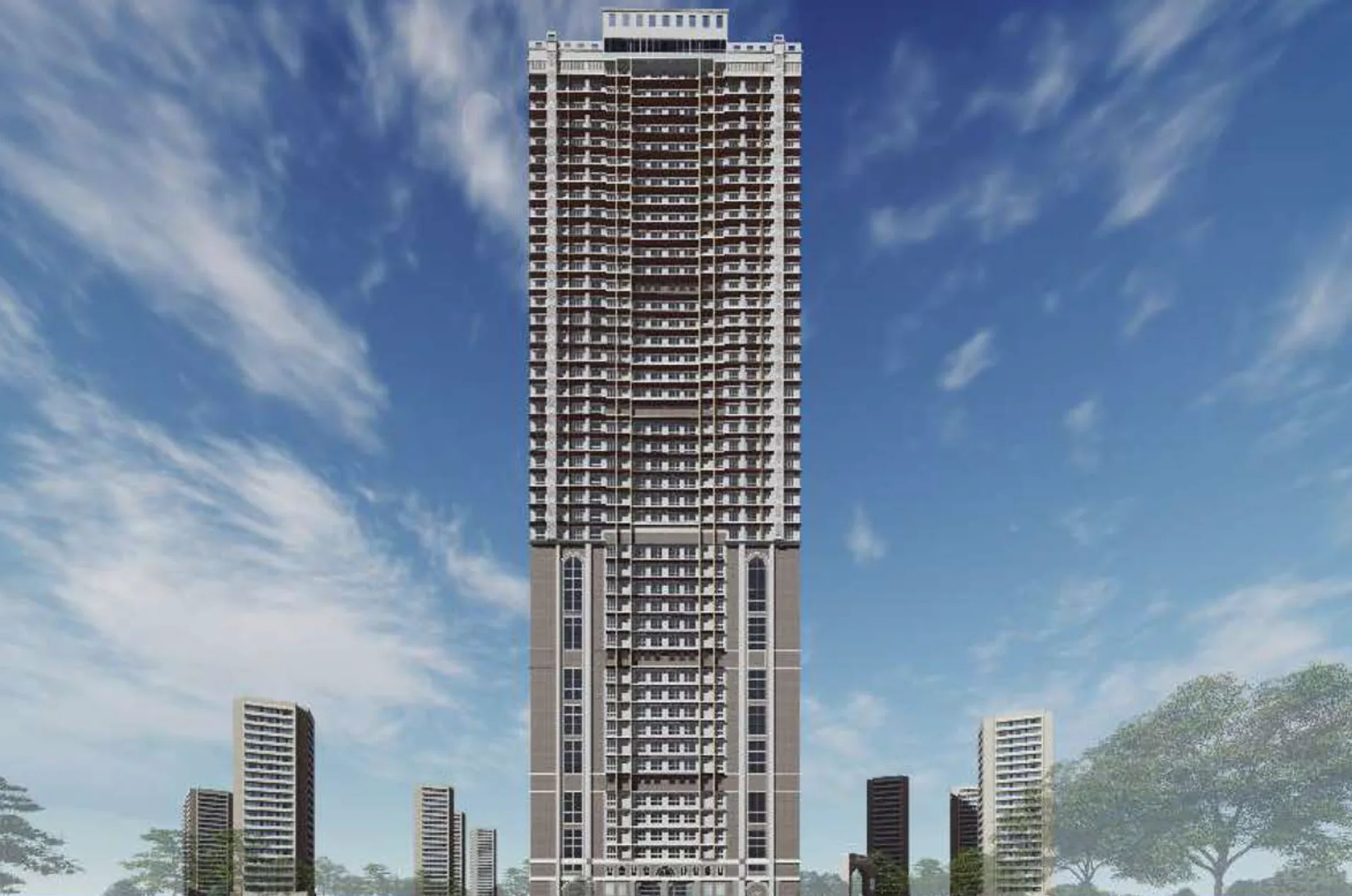 3 BHK Semi-Furnished in Rustomjee Urbania , Thane West
