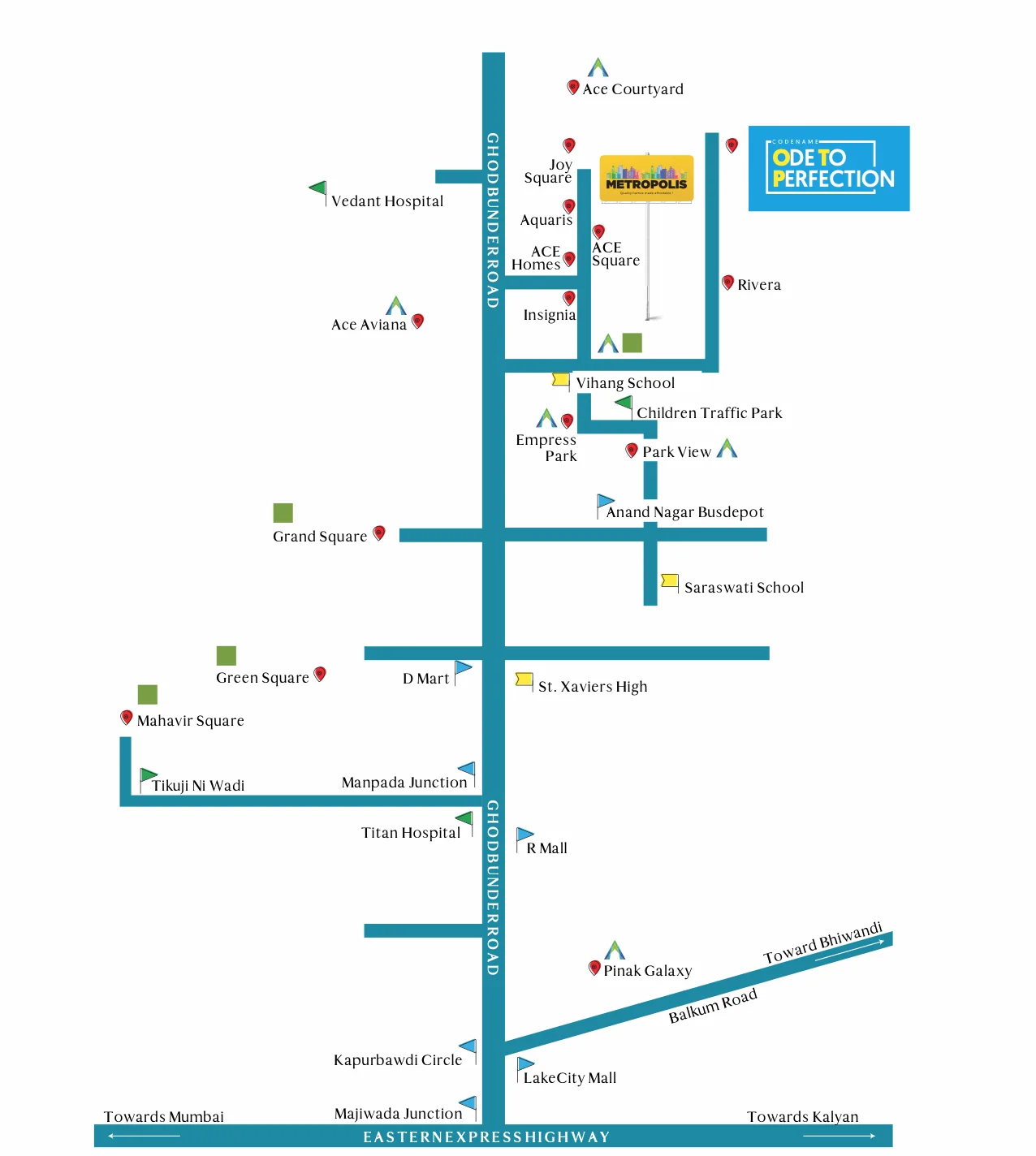 Metropolis, Thane West — floor plan 2