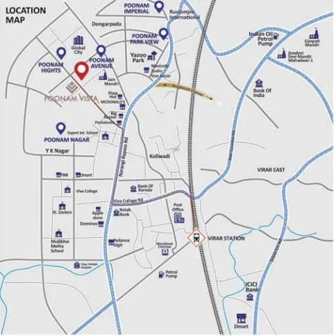 Poonam Vista, Virar — floor plan 2