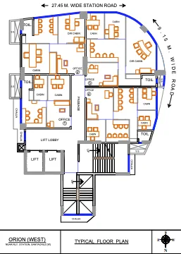 Orion West, Santacruz West — floor plan 1