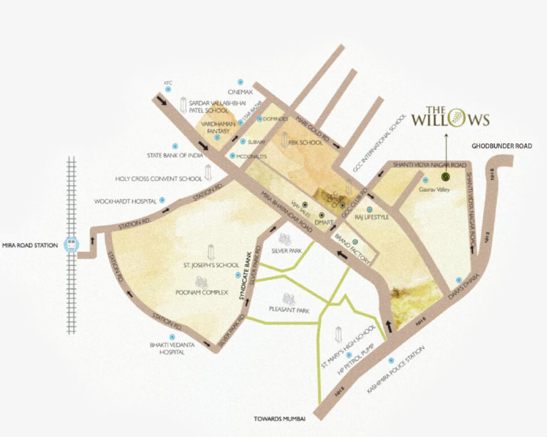 The Willows, Mira Road — floor plan 2