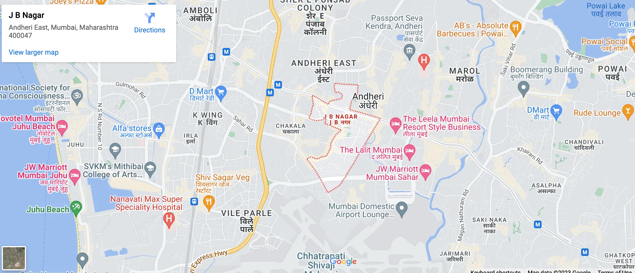 Sudarshan Panchsheel, Andheri East — floor plan 2