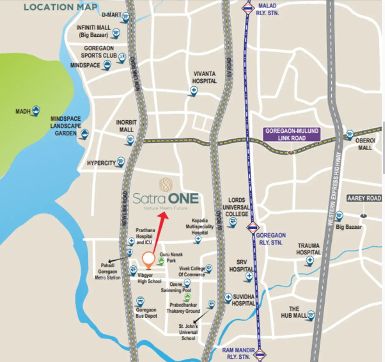 Satra One, Goregaon West — floor plan 2