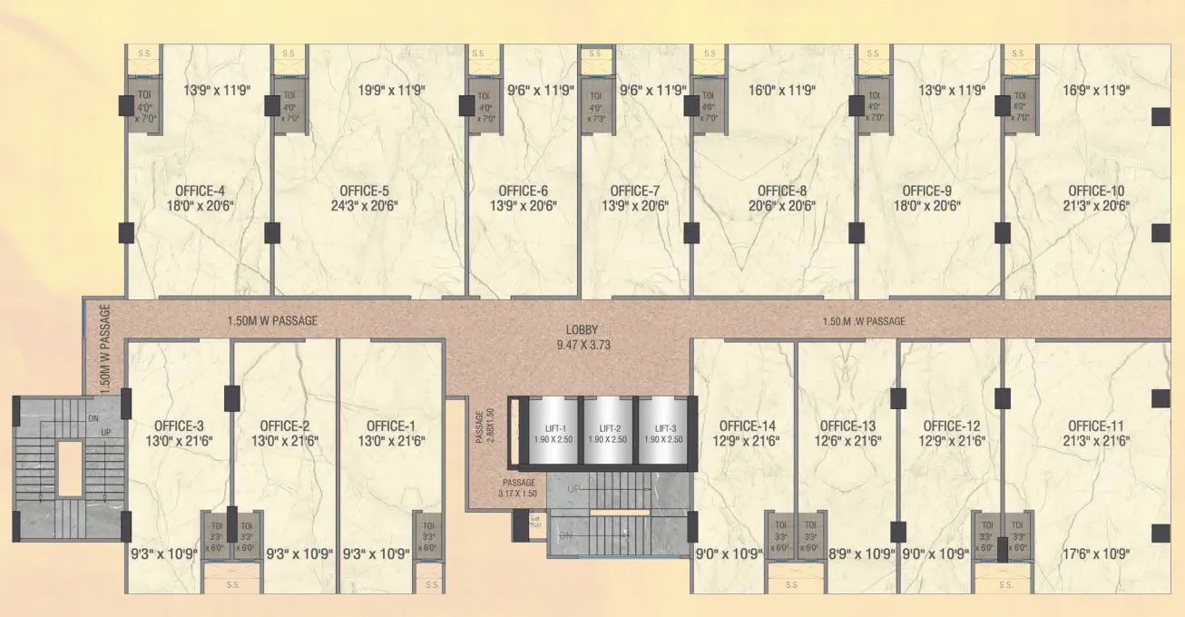 Corporate Annexe, Goregaon East — floor plan 1