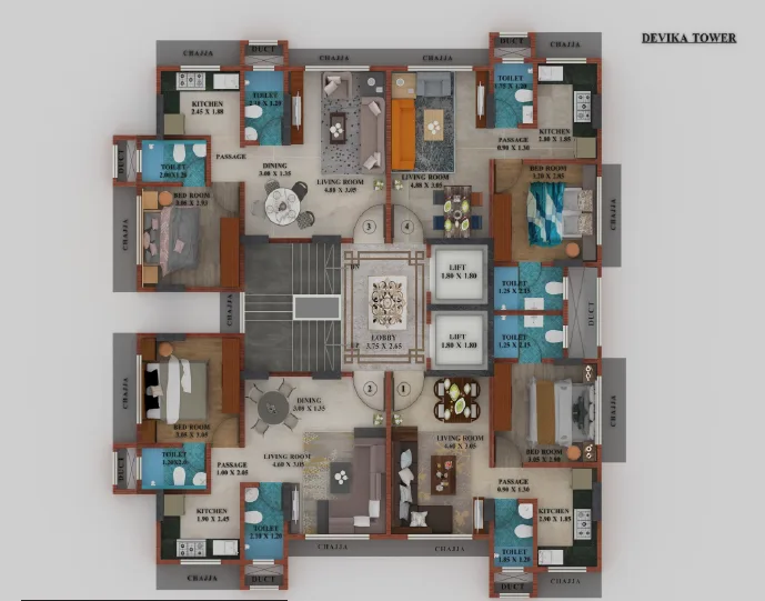 Devika Tower