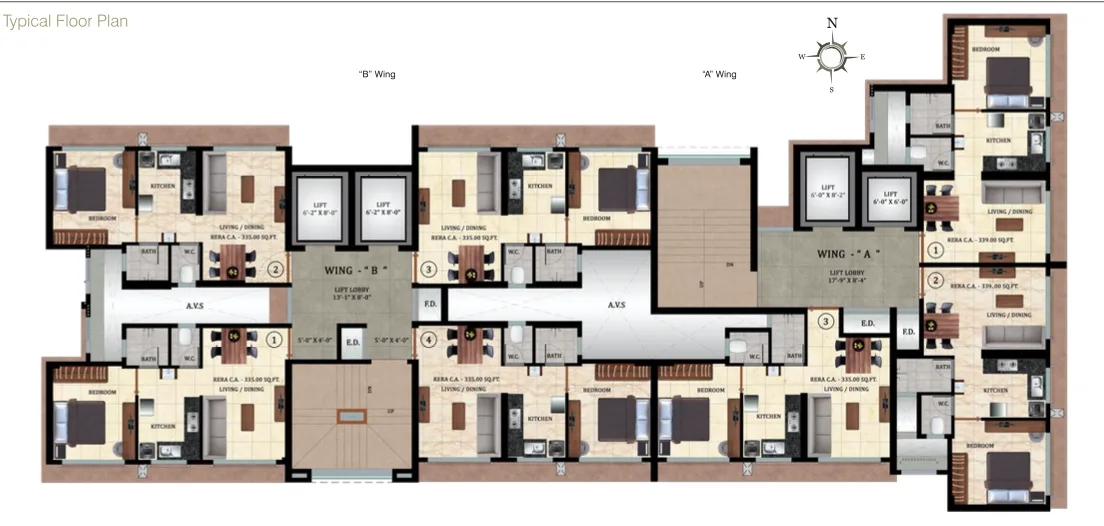Harshail Hornbill Apartment