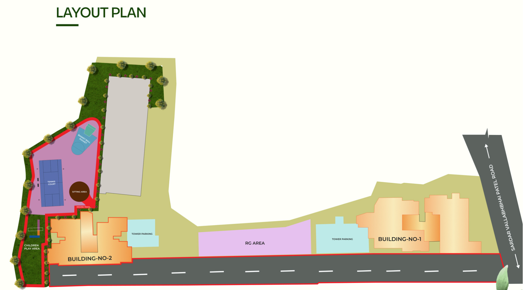 Karmvir Saraswati, Borivali West — floor plan 1