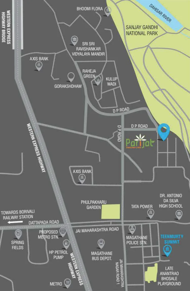 Parijat Hill View, Borivali East — floor plan 2