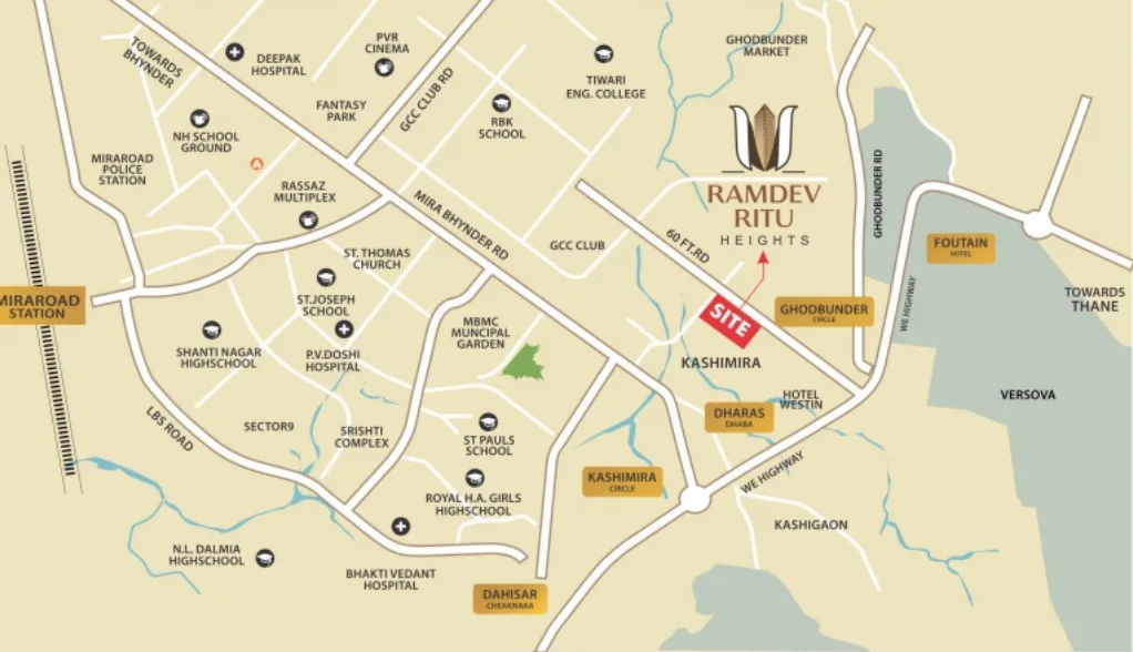 Ramdev Ritu Heights, Mira Road — floor plan 2