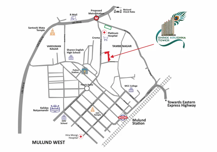 Shree Krushna Tower, Mulund West — floor plan 2