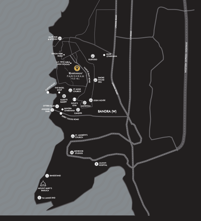 Rustomjee Parishram, Bandra West — floor plan 1