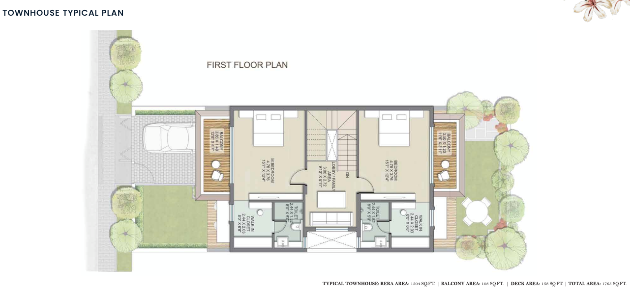 Kalpataru Aria, Karjat — floor plan 1