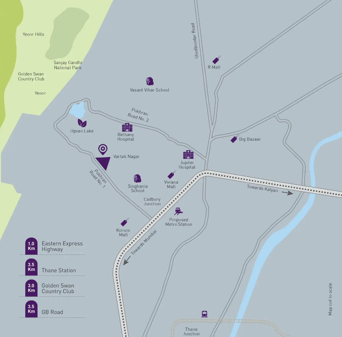 Puraniks Grand Central - Phase II, Thane West — floor plan 2