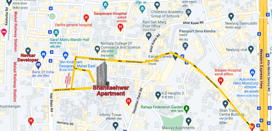 Shankeshwar Apartment, Malad East — floor plan 2