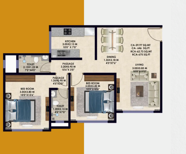 Devtaa Pratham, Goregaon West — floor plan 1