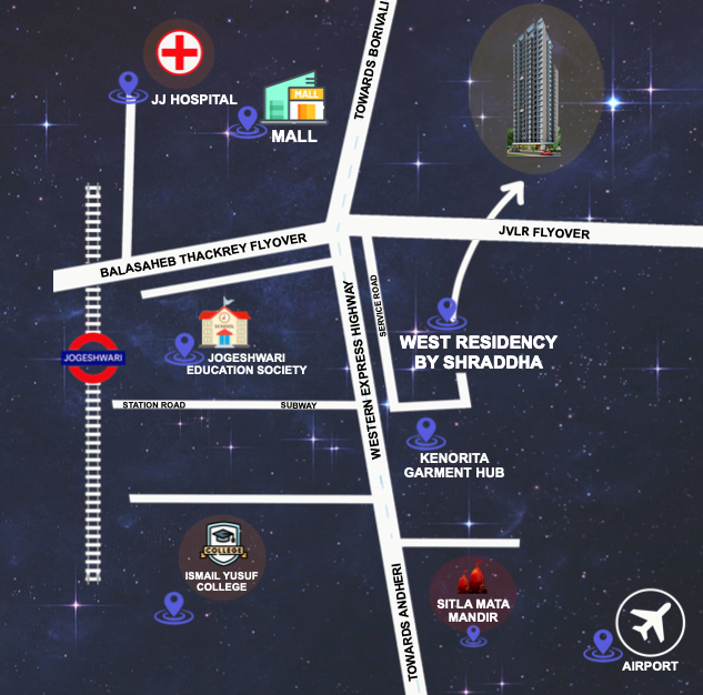 West Residency, Jogeshwari — floor plan 2