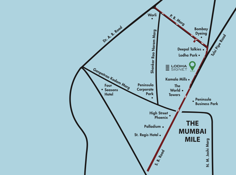 Lodha Signet, Lower Parel — floor plan 2