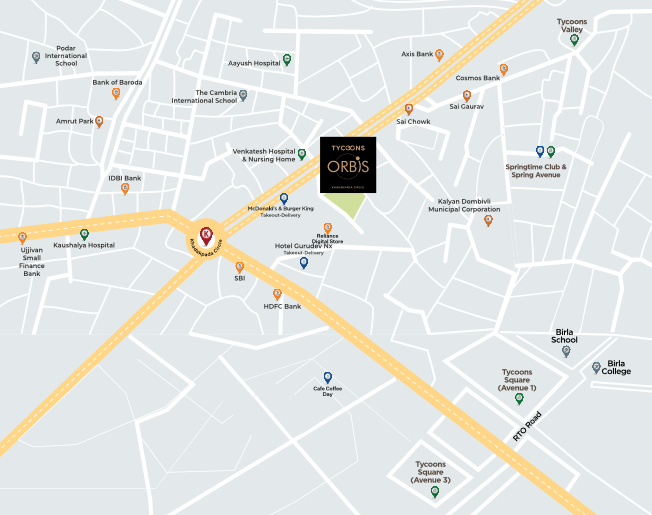 Tycoons Orbis, Kalyan — floor plan 2