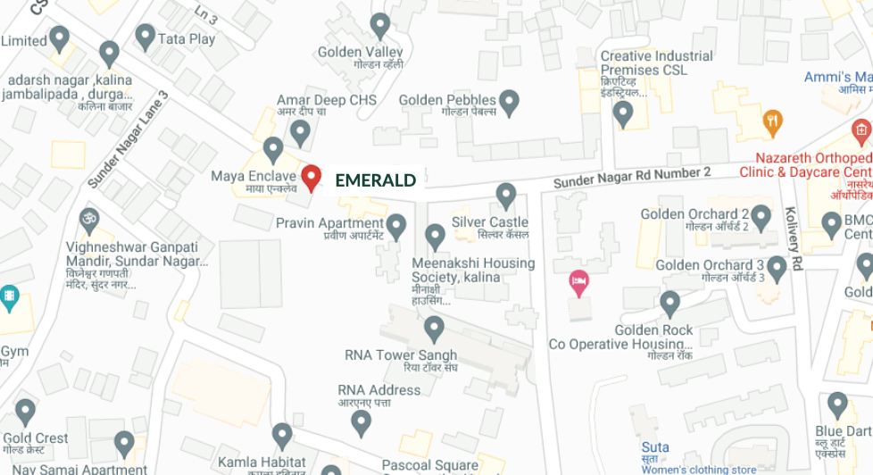 Emerald, Santacruz East — floor plan 2