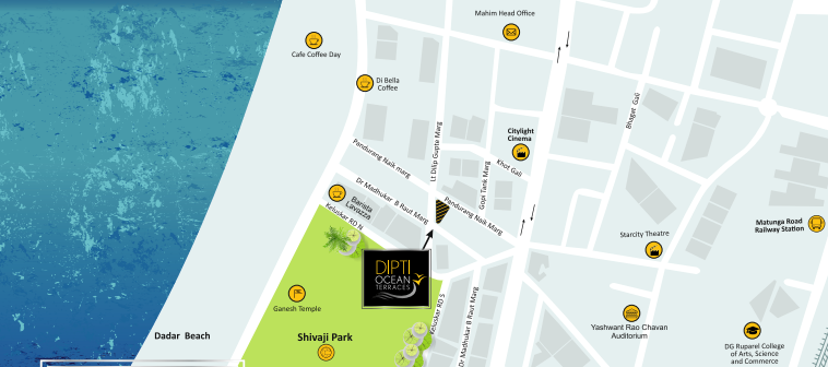 Dipti Ocean Terraces, Dadar West — floor plan 2