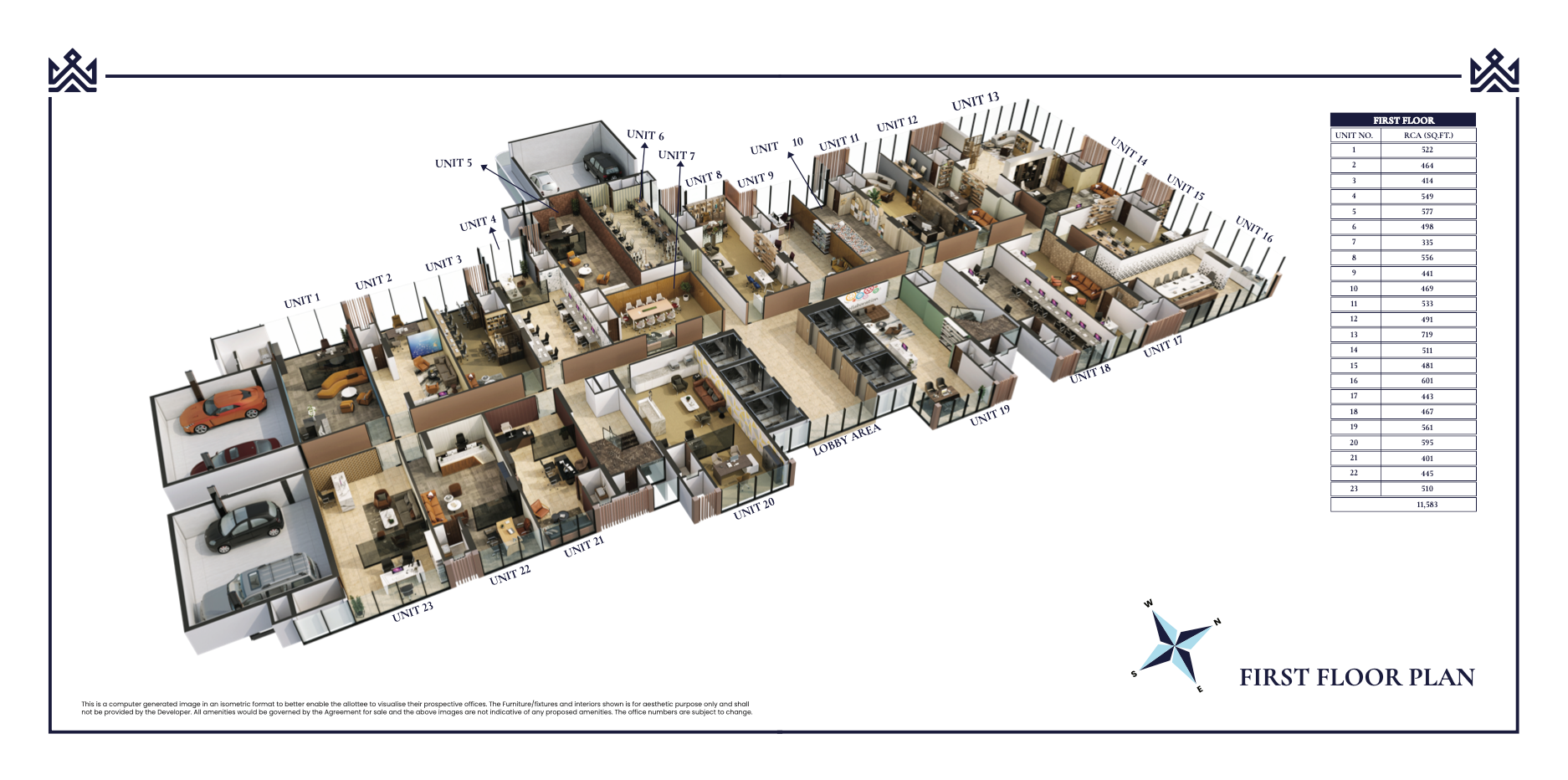 Neelyog Regent, Ghatkopar West — floor plan 1