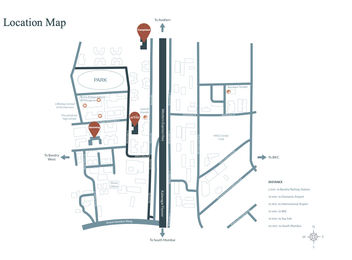 Arista Prime, Bandra East — floor plan 2