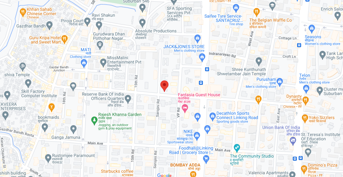 Indra Dhanush, Santacruz West — floor plan 1