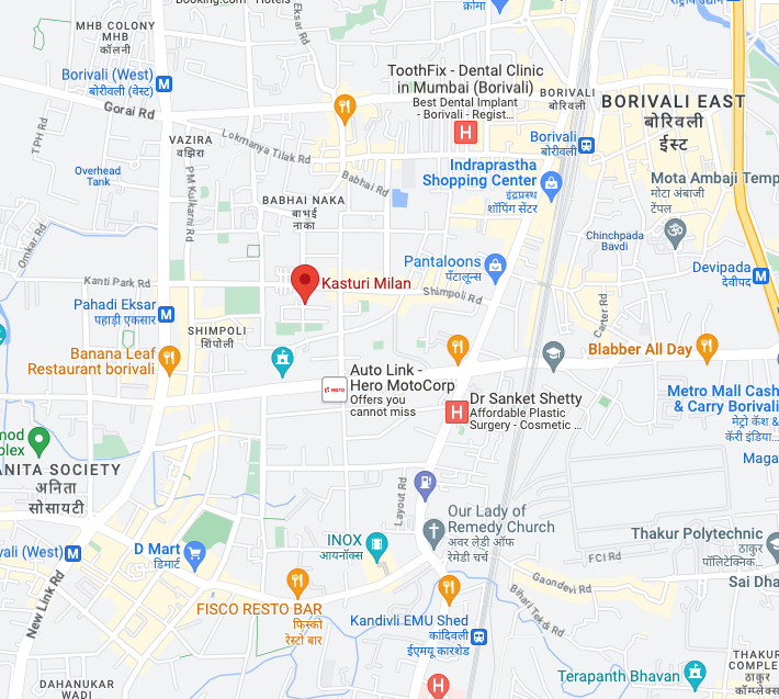 Kasturi Milan, Borivali West — floor plan 2