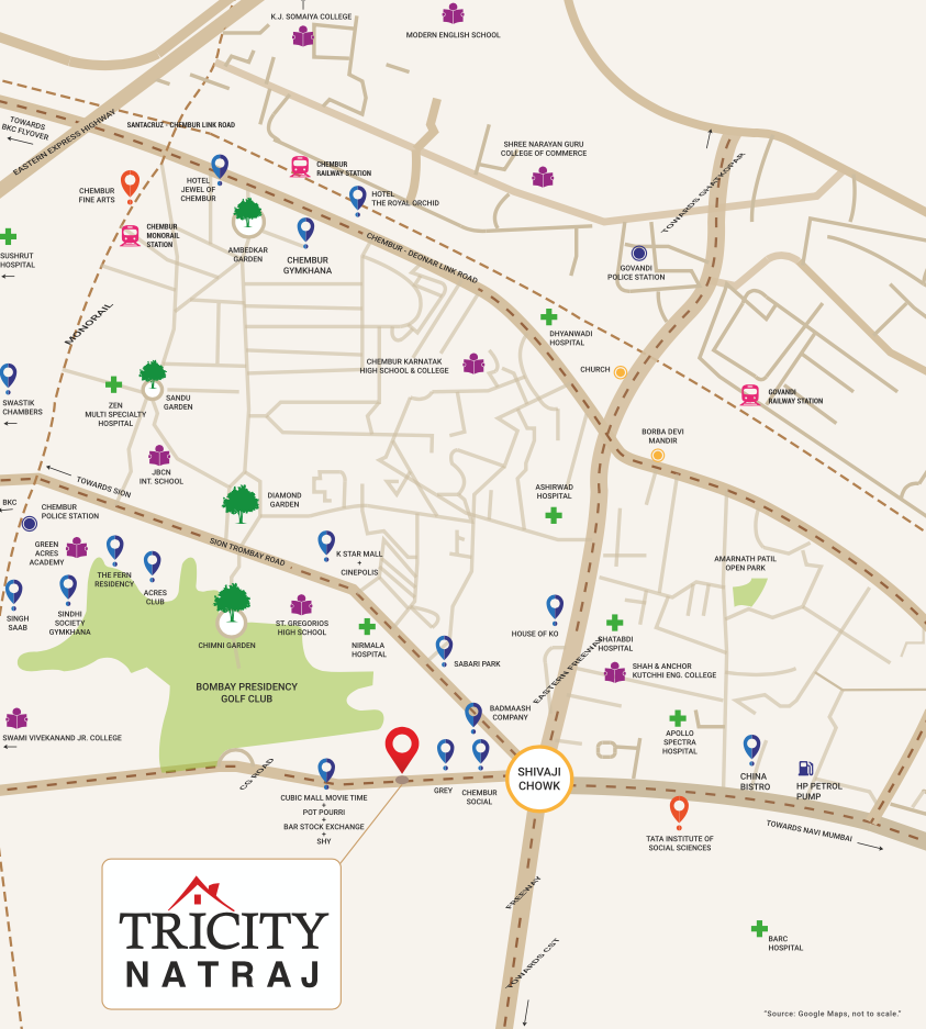 Tricity Natraj, Chembur — floor plan 2