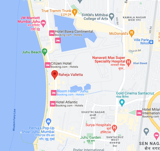 Rahjea Valletta, Juhu — floor plan 1