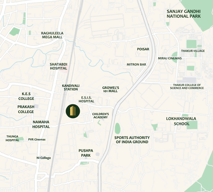 Shreenath Pride, Kandivali East — floor plan 2
