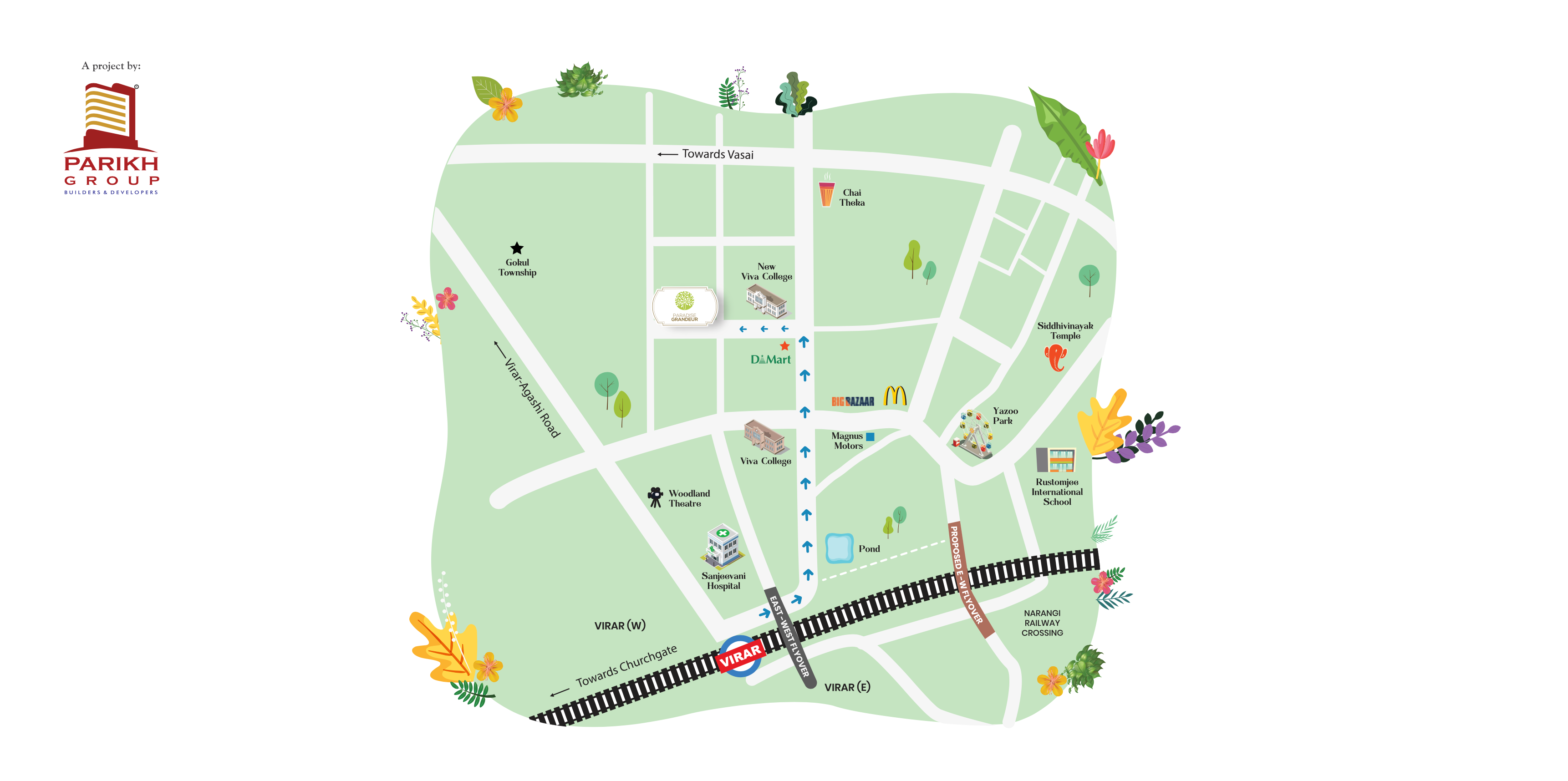 Paradise Grandeur, Virar — floor plan 2