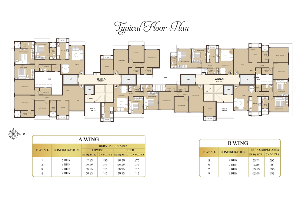 Kabra Diamante, Goregaon West — floor plan 1