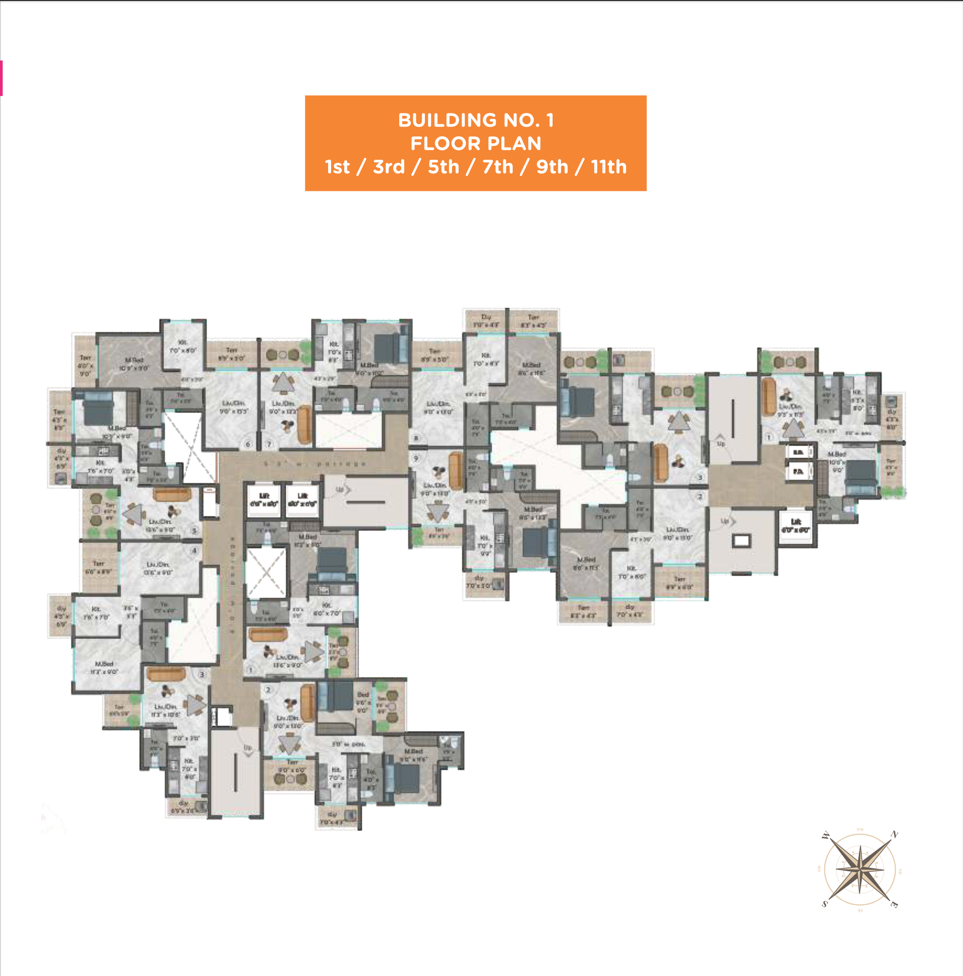 Sarvam, Taloja — floor plan 1