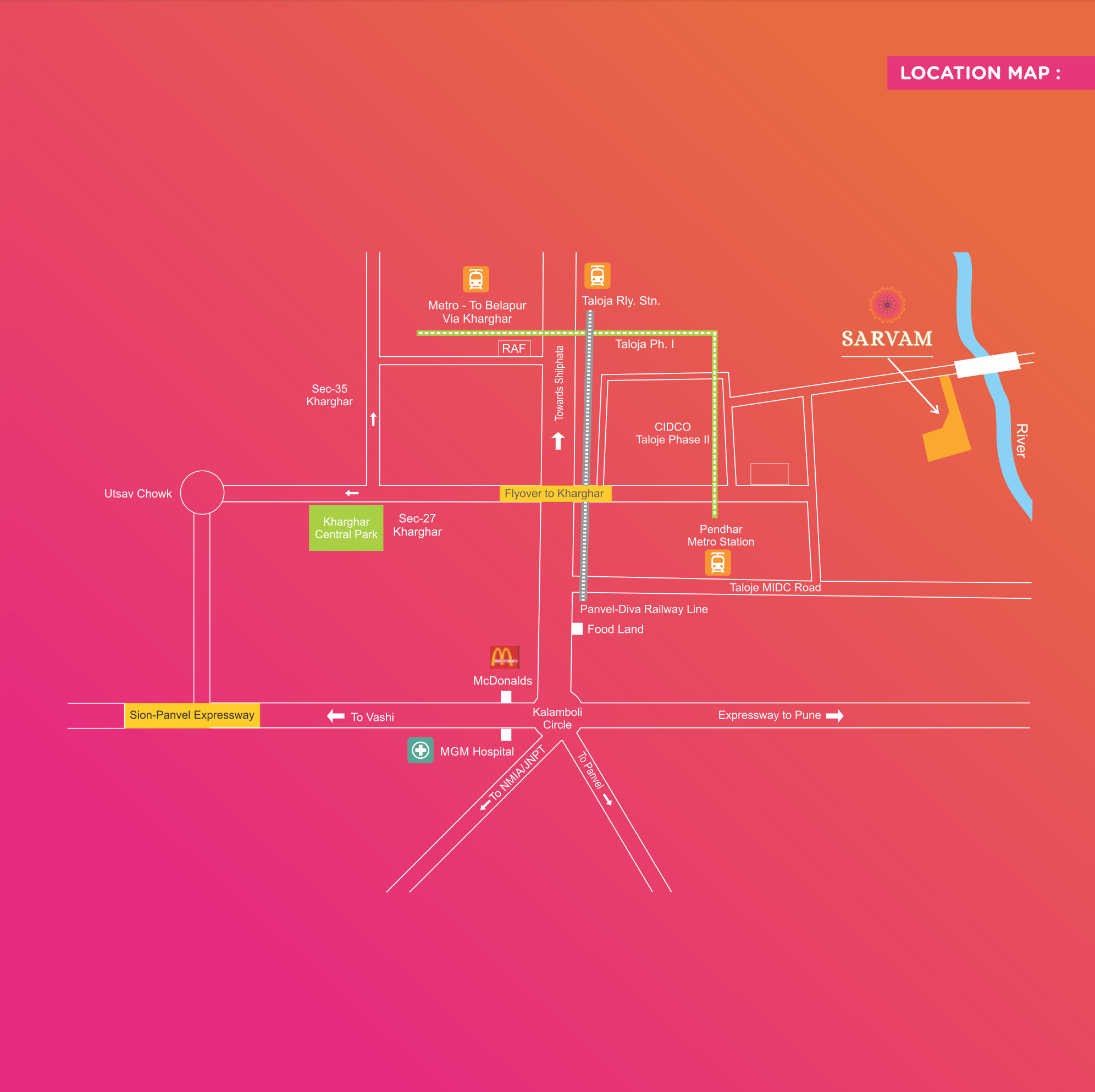 Sarvam, Taloja — floor plan 2
