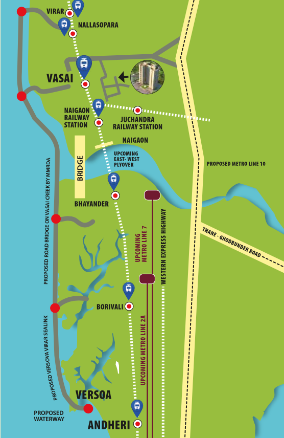 Gladiolus Tower, Vasai — floor plan 2