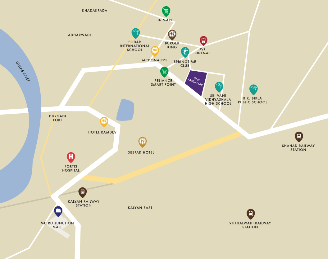 Landmark, Kalyan — floor plan 2