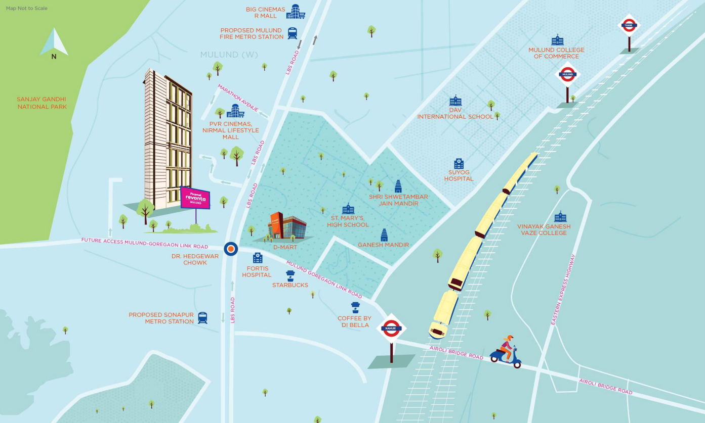 Piramal Revanta Ravisa, Mulund West — floor plan 2
