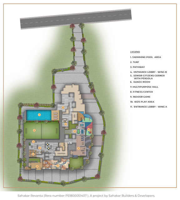 Sahakar Revanta, Goregaon West — floor plan 1