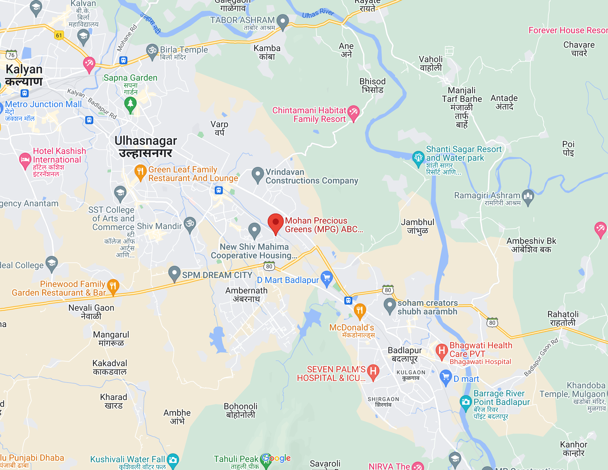 Mohan Precious Greens Phase III, Ambernath — floor plan 2