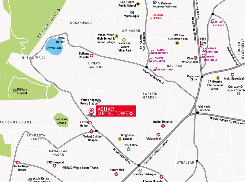 Ashar Metro, Thane West — floor plan 2