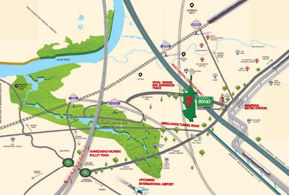 Runwal My City - Cluster 5, Dombivli — floor plan 1