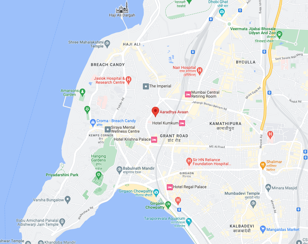 Aaradhya Avaan, Tardeo — floor plan 1