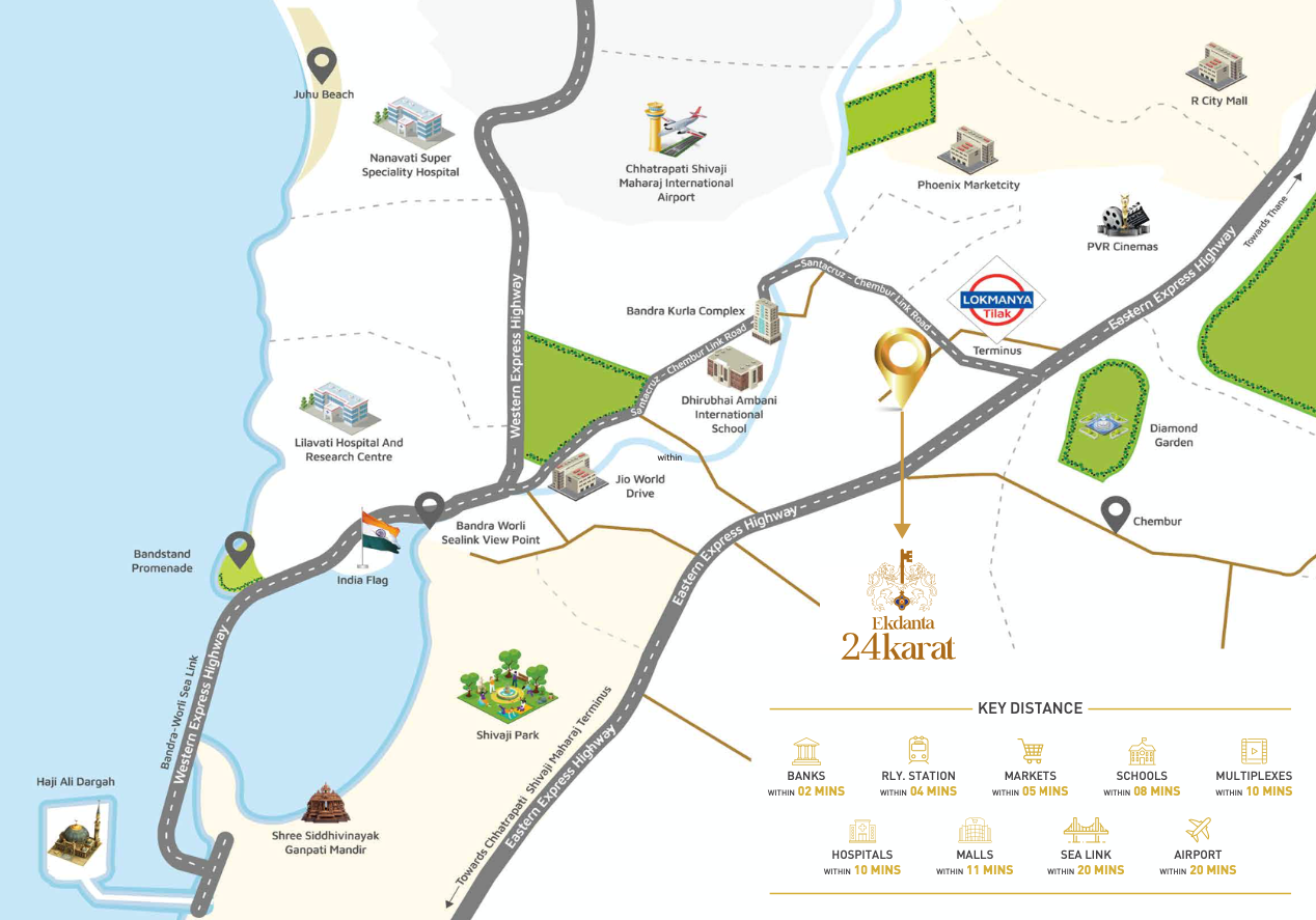 Ekdanta 24 Karat, Kurla — floor plan 2